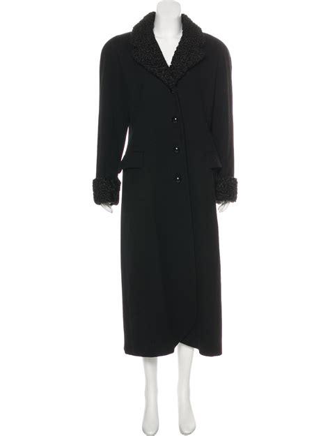 christian dior shearling coat|christian dior coat women's.